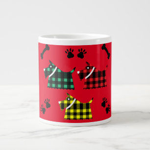 Caneca De Café Grande Scotty Terrier Dogs Cute Engraçado Terriers Breeds