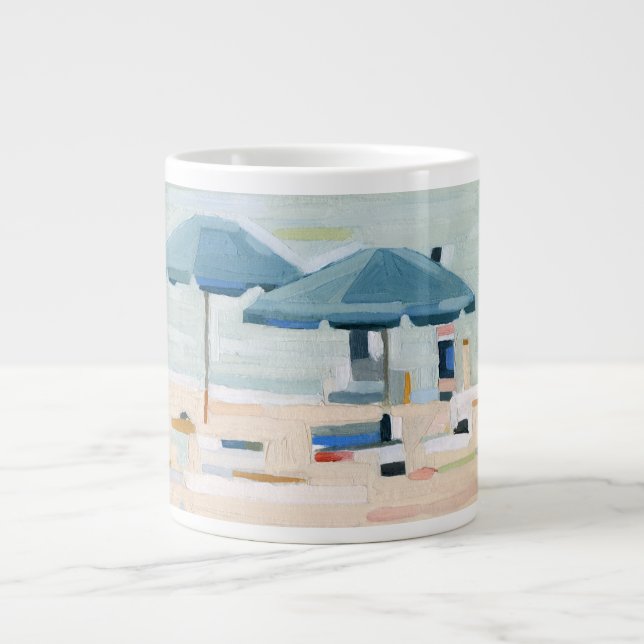 Caneca De Café Grande Se são as praias (Frente)