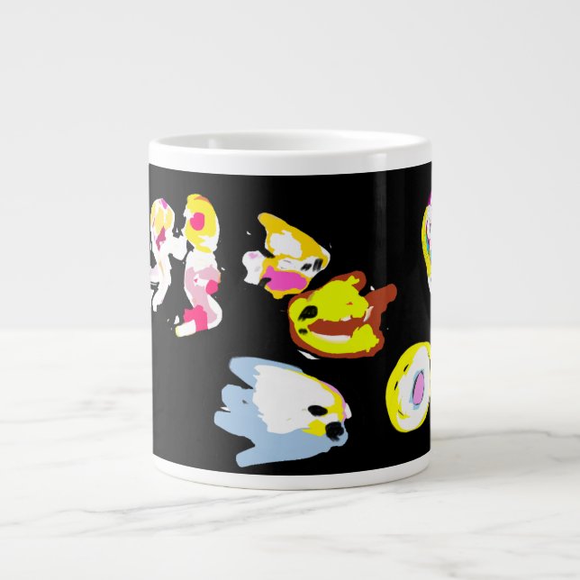 Caneca De Café Grande Sea fun summer  (Frente)