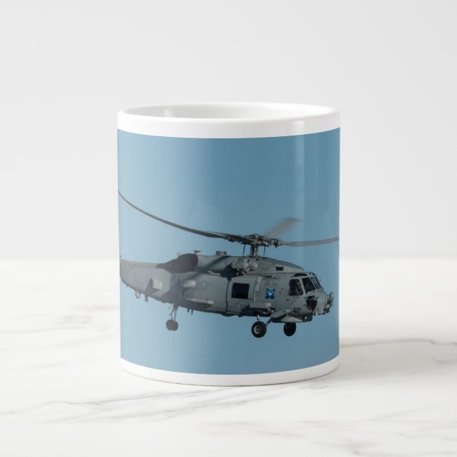 Caneca De Café Grande Seahawk MH-60R (Frente)