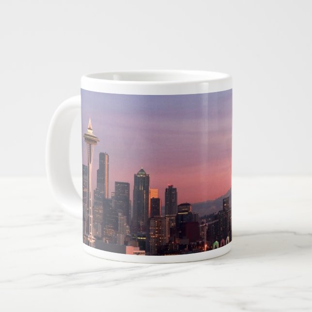 Caneca De Café Grande Seattle do Parque Kerry. (Frente Esquerda)