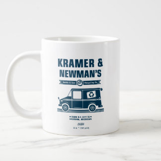 Caneca De Café Grande Seinfeld | Kramer & Newman's Reciclagem Co.