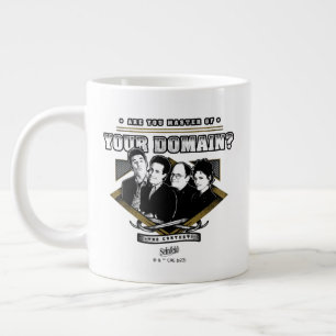 Caneca De Café Grande Seinfeld Você é mestre do seu domínio?