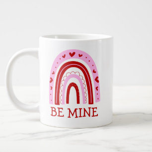 Caneca De Café Grande Seja Minha Arco-Íris