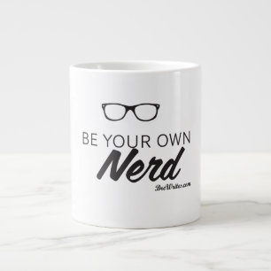 Caneca De Café Grande Seja seu próprio Nerd - Mug