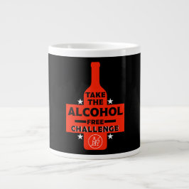 Caneca De Café Grande Sem Álcool E Sóbrio