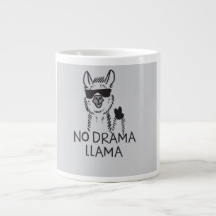 Caneca De Café Grande Sem drama lama grande caneca
