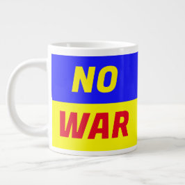 Caneca De Café Grande SEM GUERRA Jumbo Mug