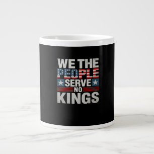 Caneca De Café Grande Sem Rei Liberdade Patriótica Sem Reis Na América R