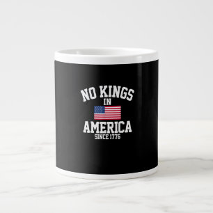 Caneca De Café Grande Sem Reis Na América Bandeira EUA Estilo Retro Lega