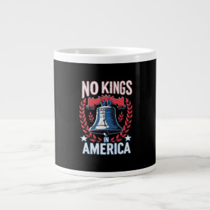 Caneca De Café Grande Sem Reis Na América Design Clássico Artístico Gráf