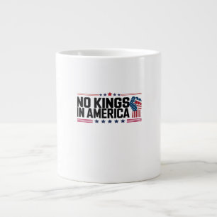 Caneca De Café Grande Sem Reis Na América Estilo Patriótico EUA