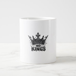 Caneca De Café Grande Sem Reis Na América Minimal Limpo