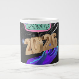 Caneca De Café Grande Senior 2026 Celebration Design