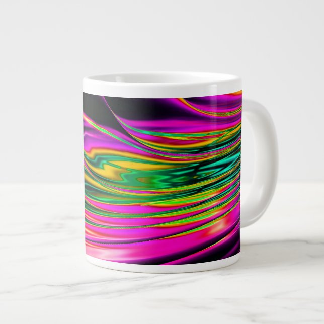 Caneca De Café Grande Sensual 8 Jumbo Mug (Frente Esquerda)