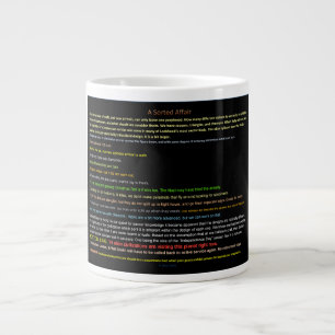 Caneca De Café Grande Série OVNI: ID do Artesanato de Alienígena
