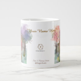 Caneca De Café Grande Série "Pipa & Marlow" da Boganhues
