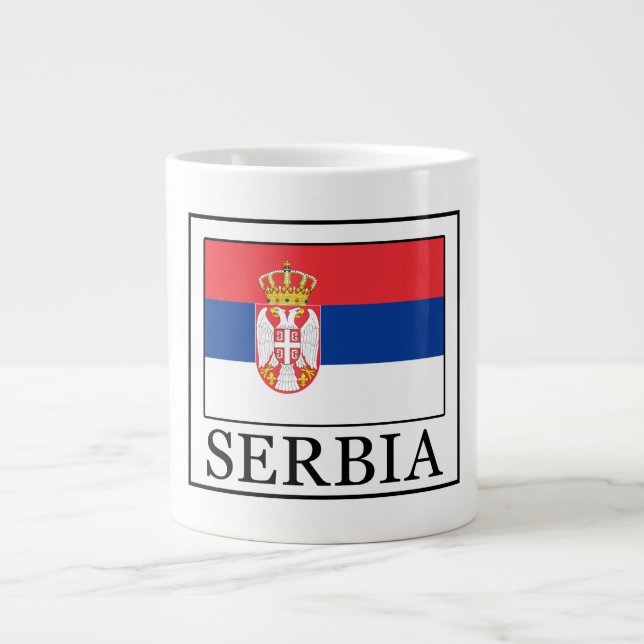 Caneca De Café Grande Sérvia (Frente)