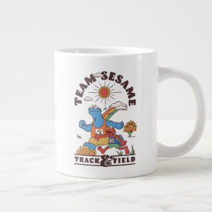 Caneca De Café Grande Sesame Street Equipe Sesame Atletismo