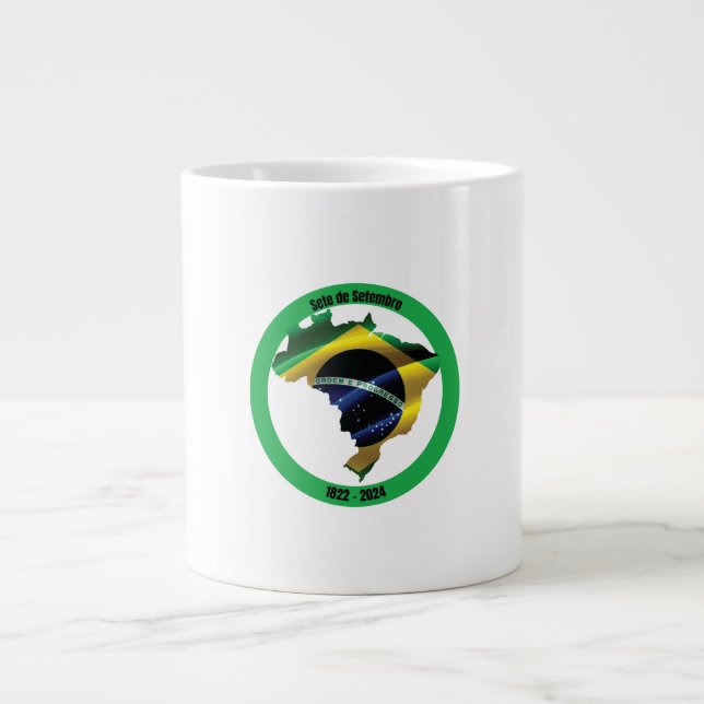 Caneca De Café Grande Sete de setembro (Frente)