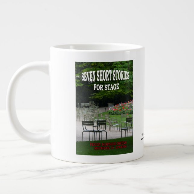 Caneca De Café Grande "Sete histórias curtas para o Palco" (Esquerda)