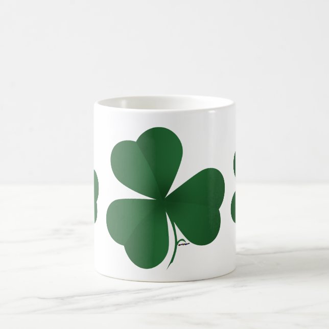 Caneca De Café Grande Shamrock (Centro)