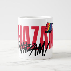 Caneca De Café Grande SHAZAM! Fury of the Gods Logotipo Rainbow Bolts