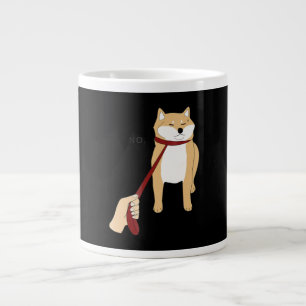 Caneca De Café Grande Shiba inu design engraçada para cães não