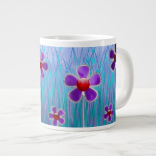 Caneca De Café Grande Shy Daisies Specialty Mug