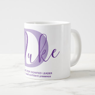 Caneca De Café Grande Significado do nome Duke Bowl Significado Monogram