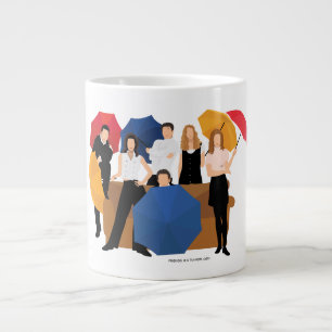 Caneca De Café Grande Silhueta de Personagem FRIENDS™