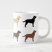 Silhuetas de Cães Labrador Retriever Labs