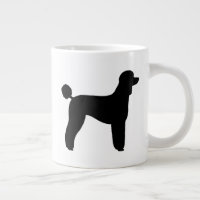 Silhuetas de Raça de Poodle Standard