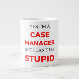 Caneca De Café Grande Sim, sou um gerente de caso, mas não posso consert