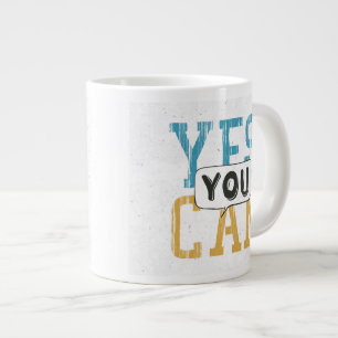 Caneca De Café Grande Sim Você Pode