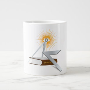 Caneca De Café Grande Símbolos de maçonaria