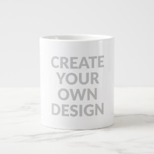 Caneca De Café Grande Simplesmente - Crie o Seu Próprio