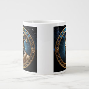 Caneca De Café Grande Sinal de astrologia de Capricórnio