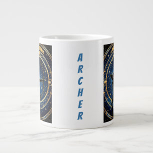 Caneca De Café Grande Sinal de astrologia sagitário