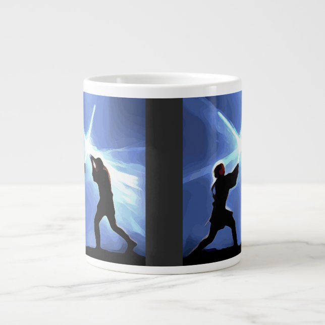 Caneca De Café Grande Sinta a Força (Frente)