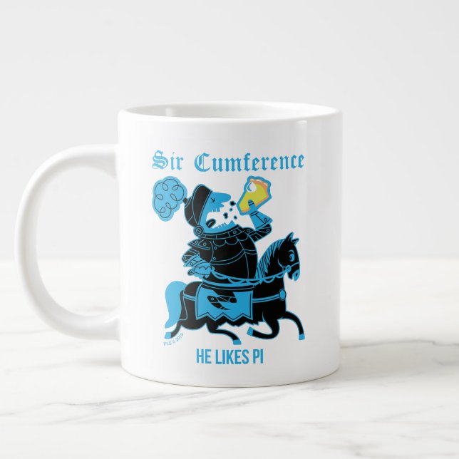 Caneca De Café Grande Sir Cumference... (Esquerda)