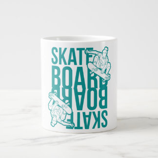 Caneca De Café Grande skateboard 
