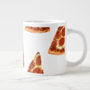 Caneca De Café Grande SlipperyJoe's artístico Sliced Pizza gay presente