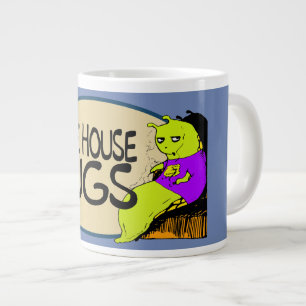 Caneca De Café Grande Slugs da Casa do Café