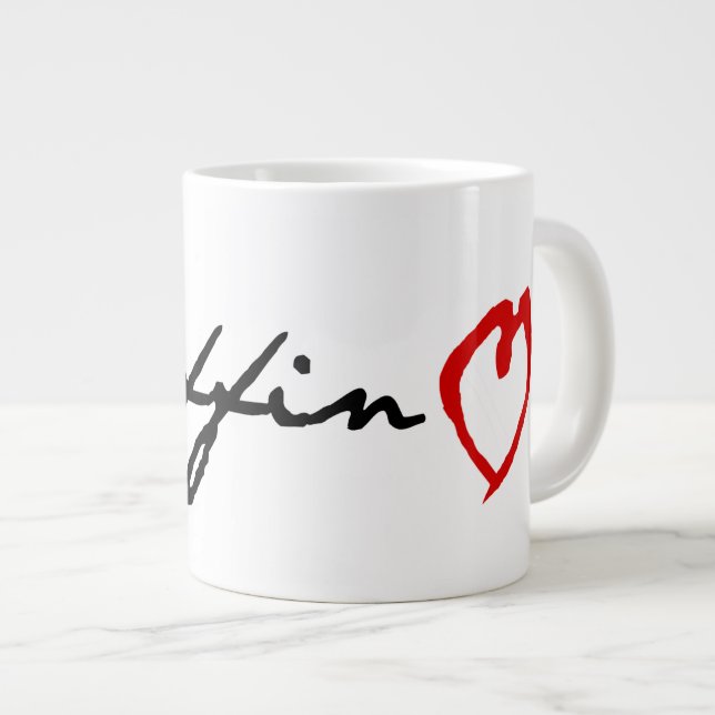Caneca De Café Grande Smuffin Love Jumbo Mug (Frente Esquerda)
