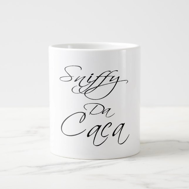 CANECA DE CAFÉ GRANDE SNIFFY DA CACA (Frente)