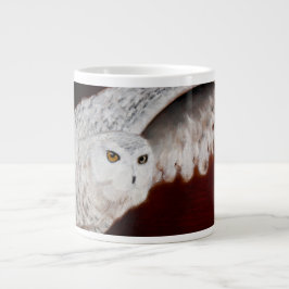 Caneca De Café Grande Snow Owl Jumbo Mug