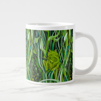 Caneca De Café Grande Só Andando Na Taça Do Café