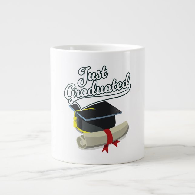 Caneca De Café Grande Só me formei! (Frente)