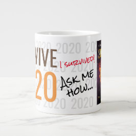 Caneca De Café Grande Sobrevive a 2020 - TAG